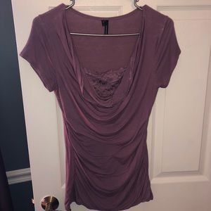 Maurices Lilac shirt